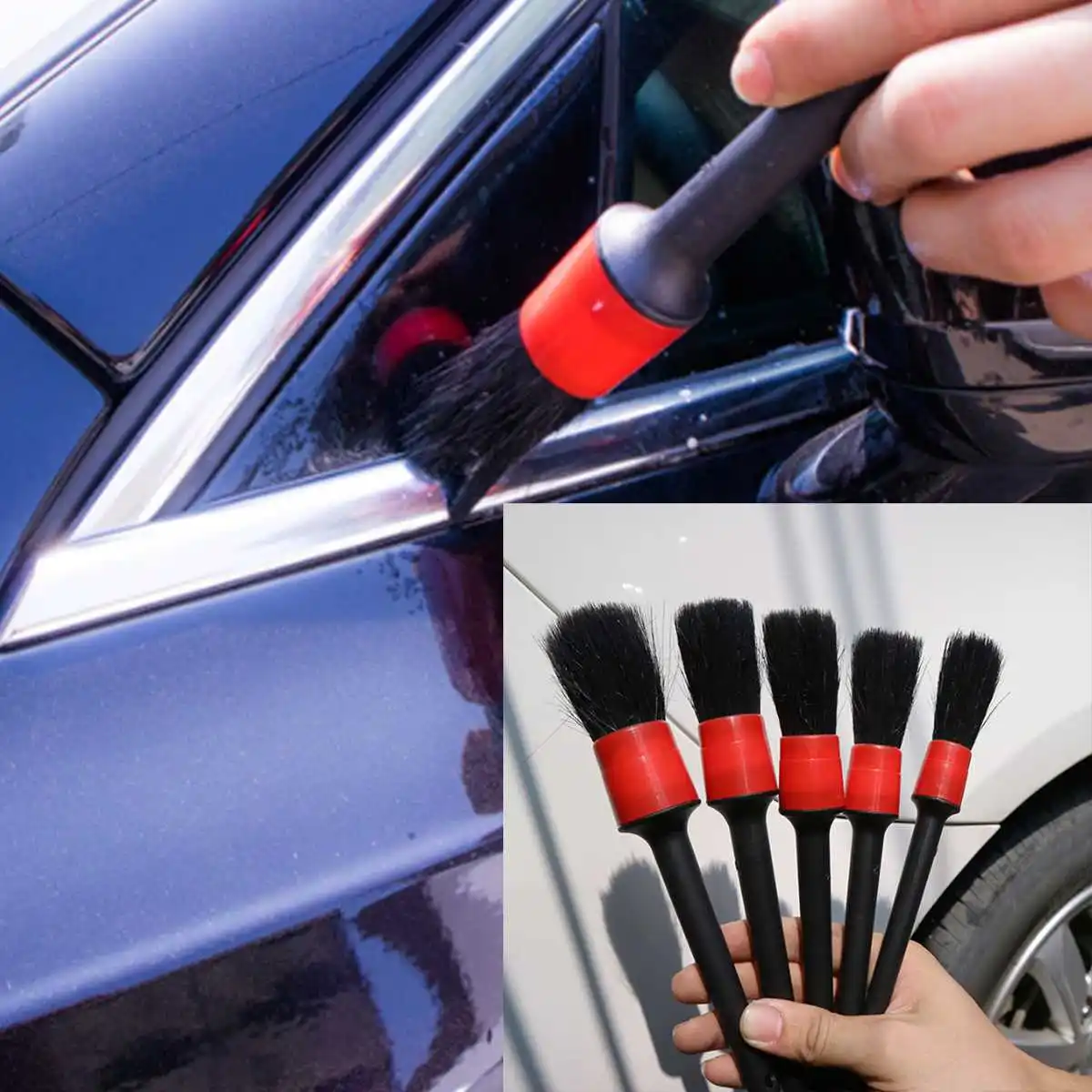 5 шт. автомобильный Кондиционер Чистая оконная щетка приспособление для чистки