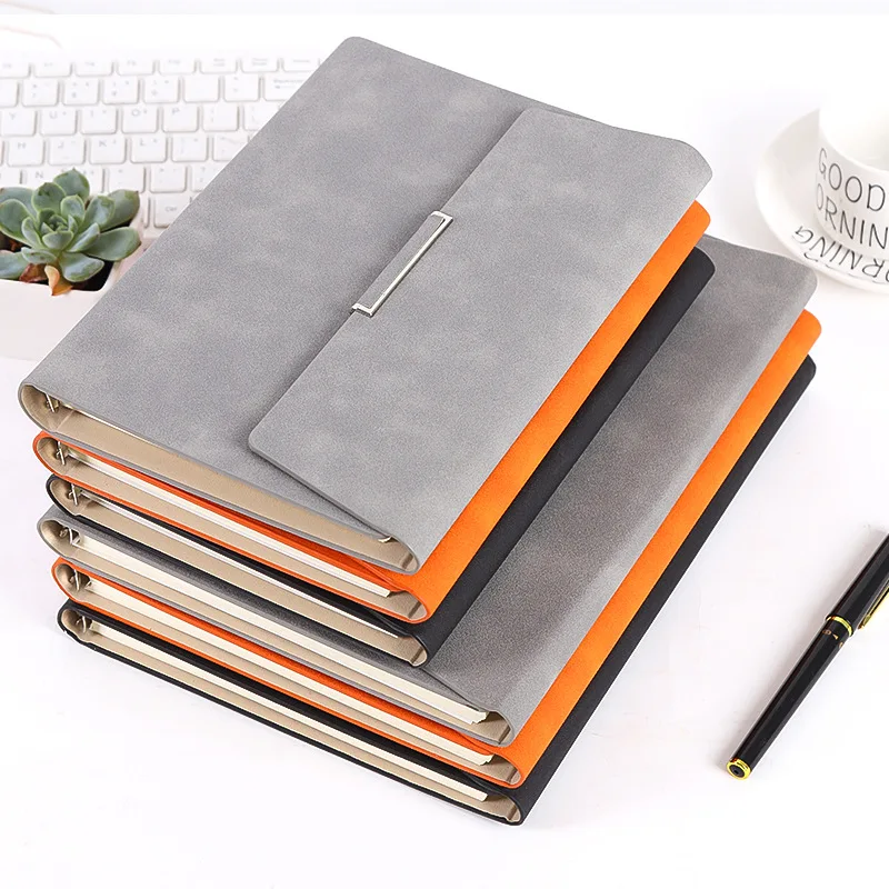 

2021 Binder Gift Notebook Pu Leather Bible Notepad Folder A5 Diary Weekly Planner Agenda Planner Note Books Travel Journal Gift