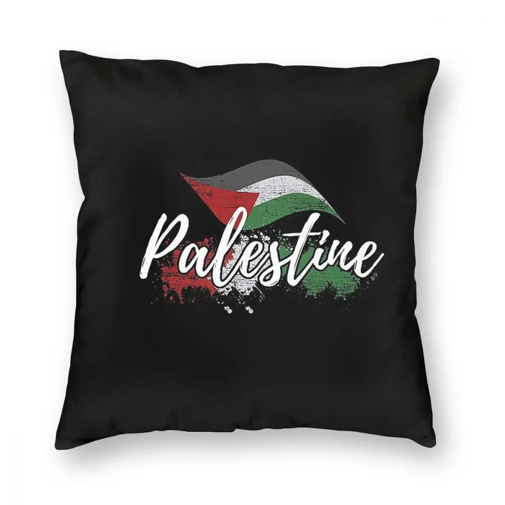 

Palestine Flag Square Pillow Case Cushions for Sofa 45*45cm Cushion Covers