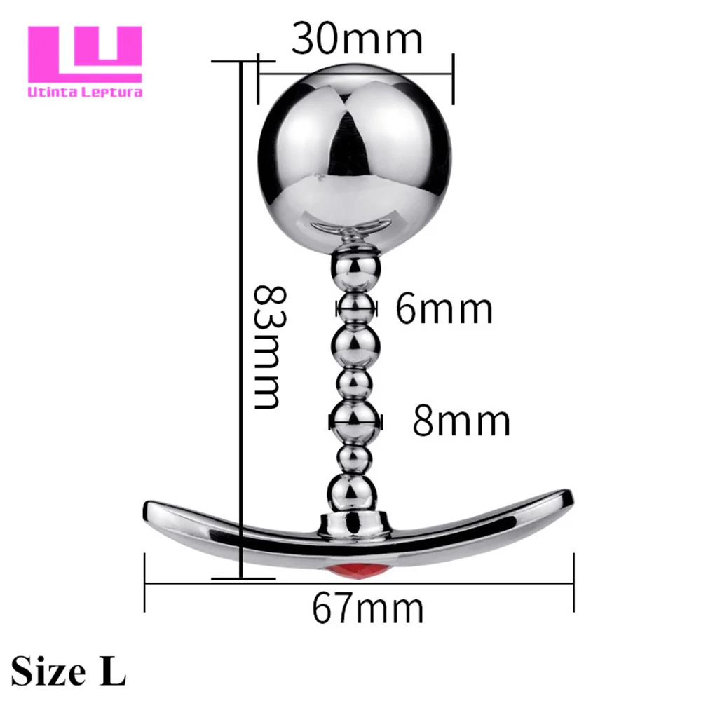 Анальные шарики из нержавеющей стали массажер простаты для точки G Анальная