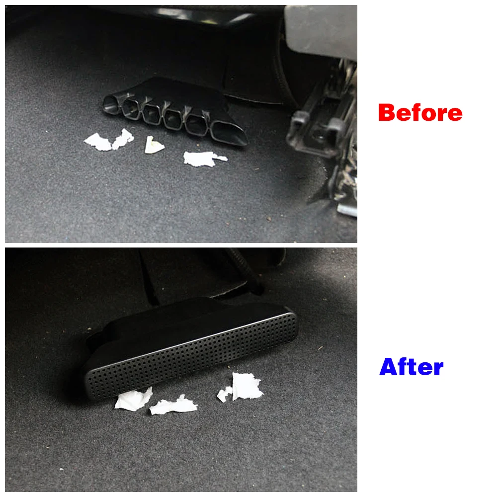 

For Ford Focus MK3 2010-2019 Under Seat Floor AC Heat Air Conditioner Vent Outlet Grille Protective Cover Car Interior Part