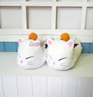 Фигурка финала Фэнтези 14 Moogle Shoes, плюшевая кукла Moogle, короткая плюшевая подушка, реквизит для косплея