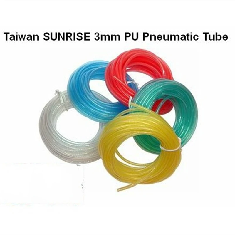 Полиуретановая пневматическая труба 3x1.5 мм для передачи воздуха 2 метра | Игрушки