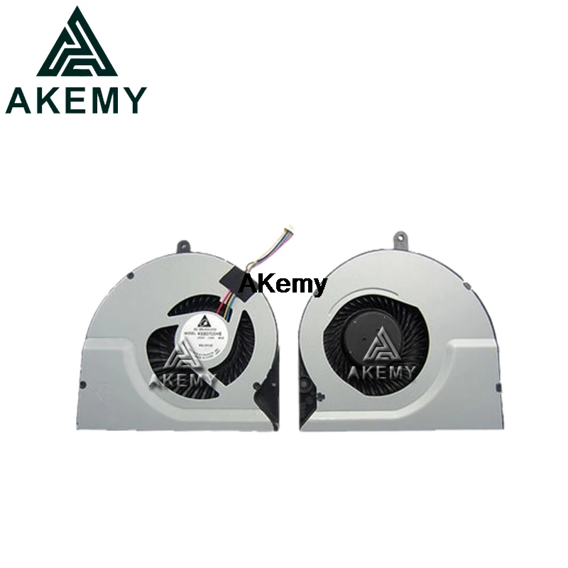 Akemy оригинальный охлаждающий вентилятор для процессора For Asus N56DP N56DY N56V N56VZ N56VM N56VJ