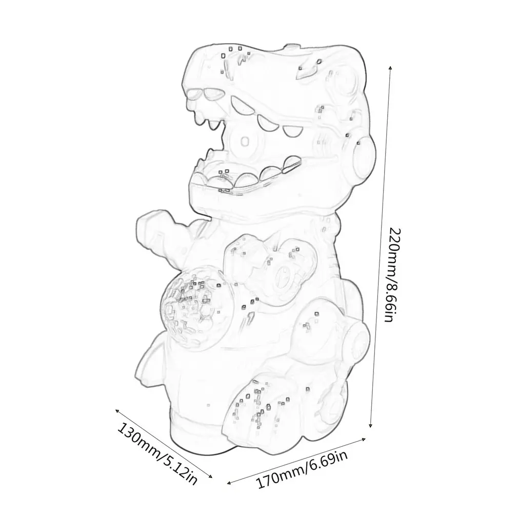 

Electric Dinosaur Bubble Machine Music Lighting Toys Automatic Bubble Blower Kids Children Toys Duck Automatic Bubble Blower