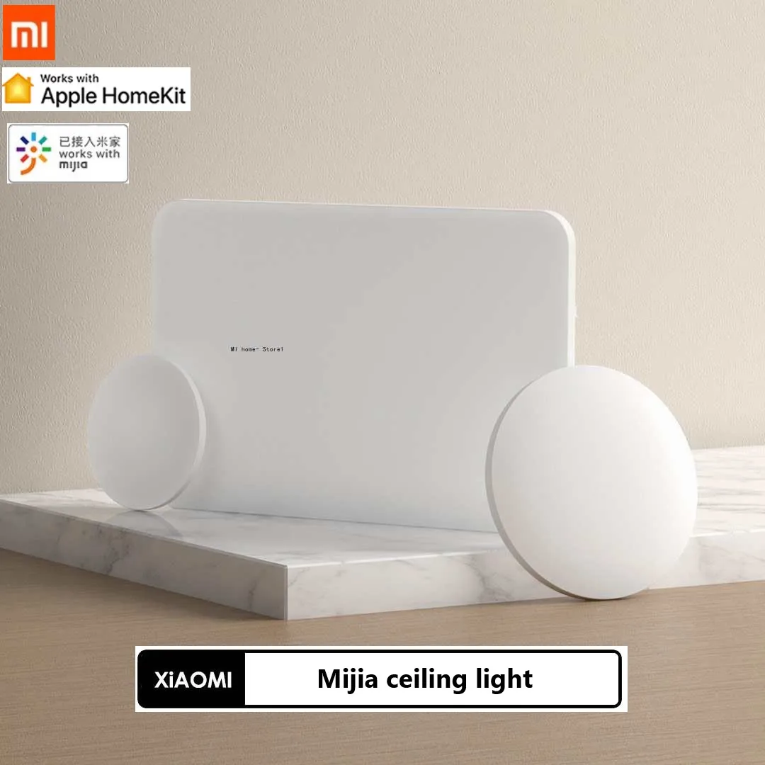 

Потолочный светильник Xiaomi с голосовым управлением, работает с приложением Mijia и поддерживает Apple HomeKit для умного пульта дистанционного упра...