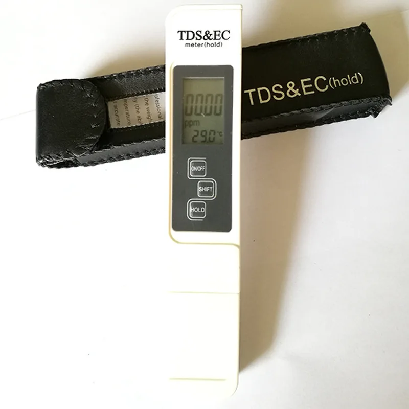 

3 In 1 TDS EC Meter Temperature Digital LCD Tester Pen Water Purity Filter 4Different Modes Water Meter Testing Pen Level Tester