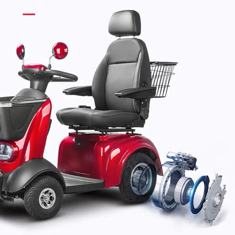 

YY Elderly Leisure Battery Walking Car Disabled Can Use Electromagnetic Intelligent Automatic Brake