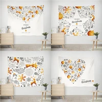 christmas tapestry hanging cloth background cloth wall cloth tapestry beach towel beach blanket home christmas decoration