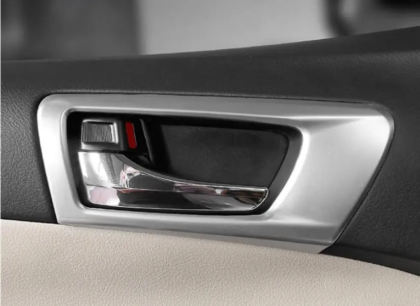 Для Toyota Camry 2012- 4 шт./лот. Автомобильные аксессуары, автомобильная дверь, внутренняя чаша, наклейка, интерьер, литье