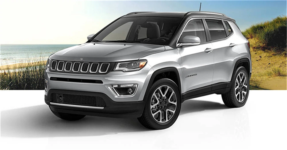 2 шт. днем Бег светильник для Jeep Compass динамический желтый указатель поворота светильник стиль реле 12V светодиодный автомобиль DRL Противотуманные лампы