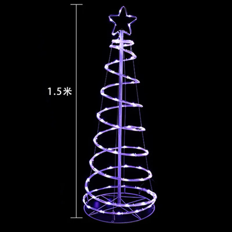 vender Árvore Espiral Led De Natal Luz Multicolor Feriado Ano Novo Para Decoração Interior E Exterior árvore De Natal