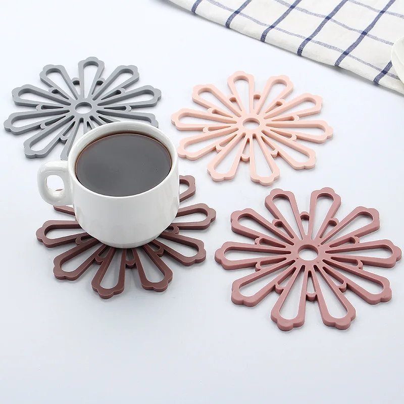 Креативный силиконовый изолированный коврик для стола анти обжигающий