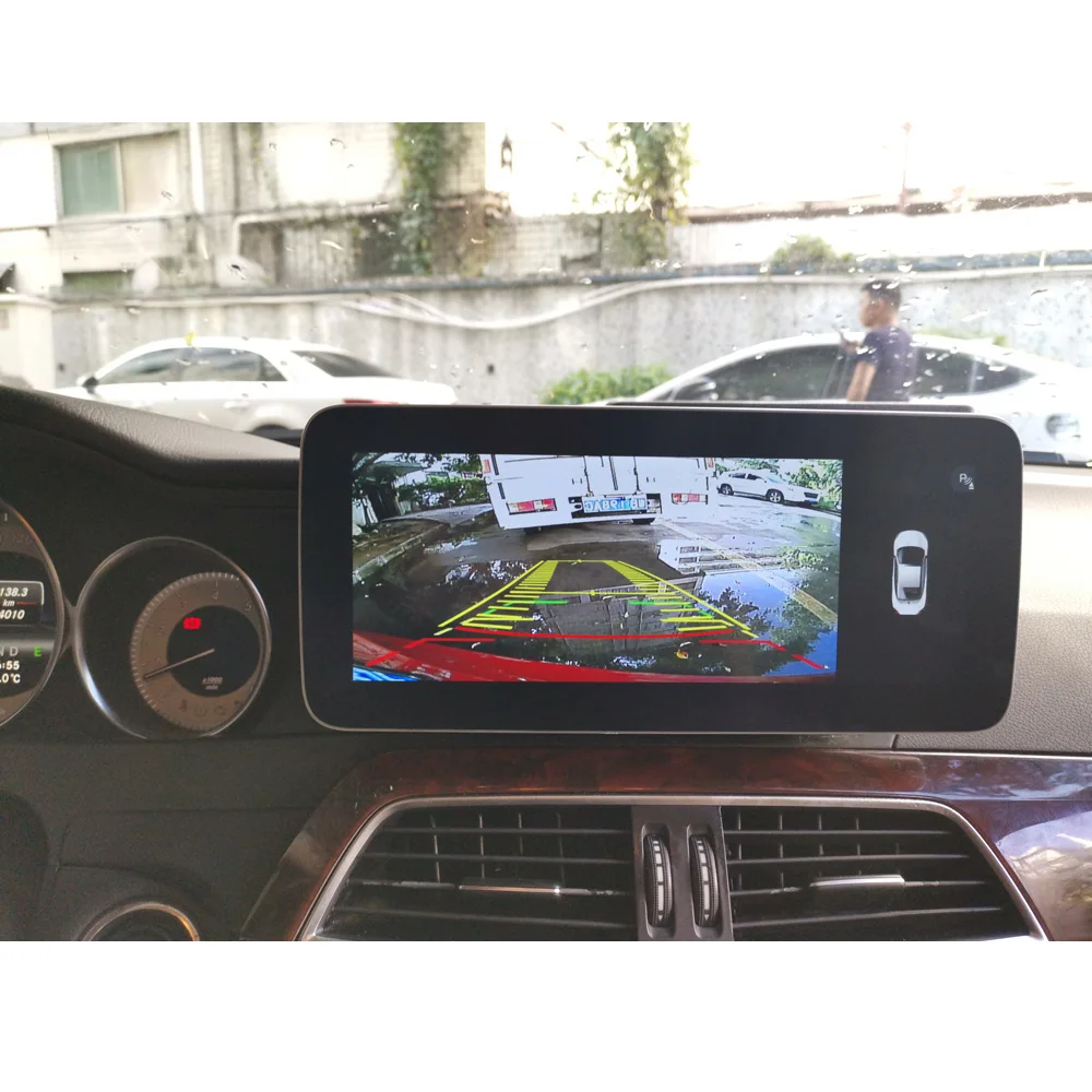 4 + 64G Android мультимедийный сенсорный экран для Mercedes Benz C Class W204 2011-2014 Автомобильный