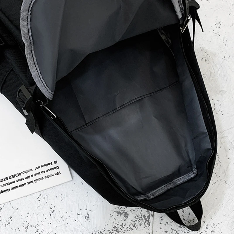 

Student Canvas Backpack Female Korean Fashion Simple Casual Large Capacity Backpack Campus School Bag