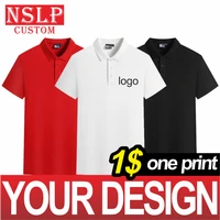 summer short sleeve polo unisex breathable lightweight high quality solid top everyday versatile custom printed embroidery 2021
