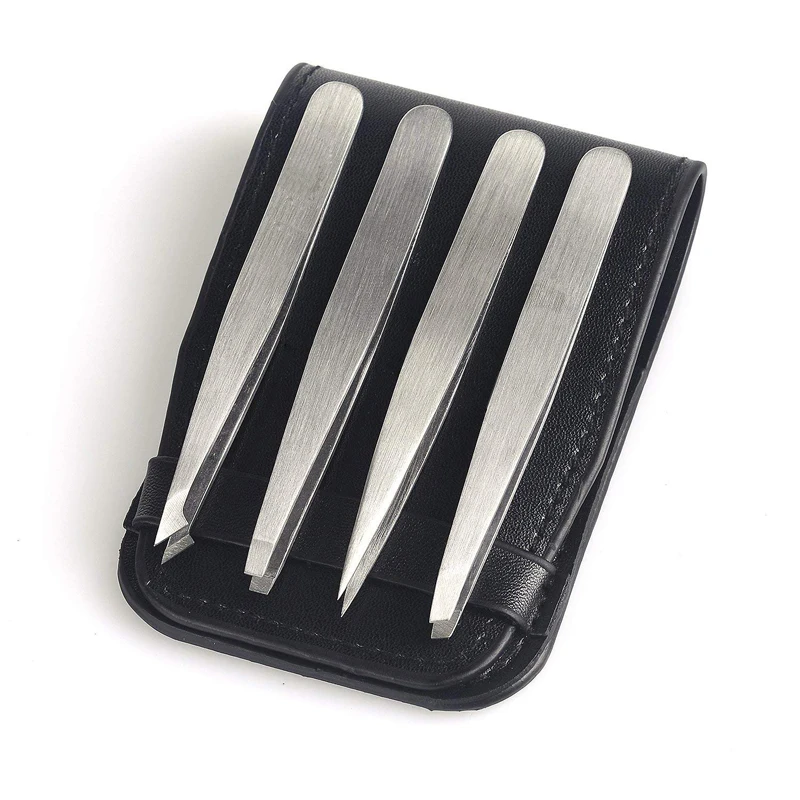 Антистатические пинцеты из нержавеющей стали 4 шт. инструменты для технического