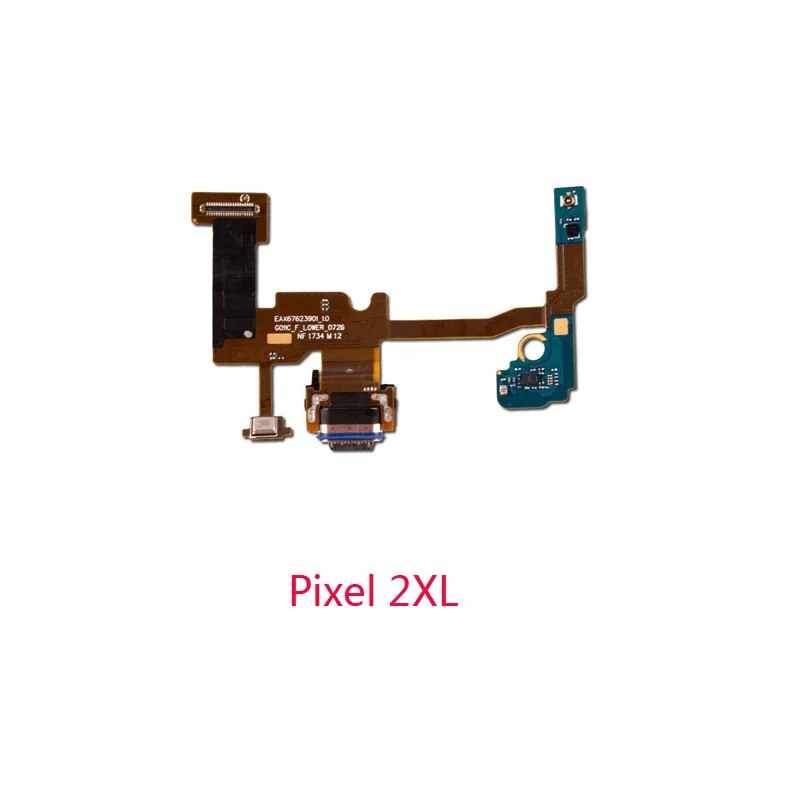 Original Micro Charging Port Connector For HTC Google Pixel XL / 2 2XL 3A USB Dock Charger Flex Cable With Mic Micropho | Мобильные