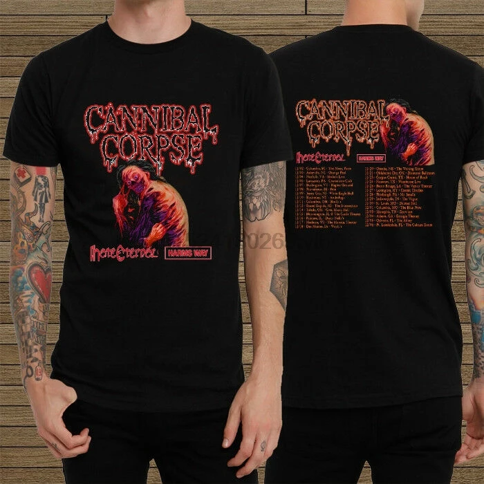 

Cannibal Corpse Hate Eternal Harms Way With Tour New Unisex T-Shirt