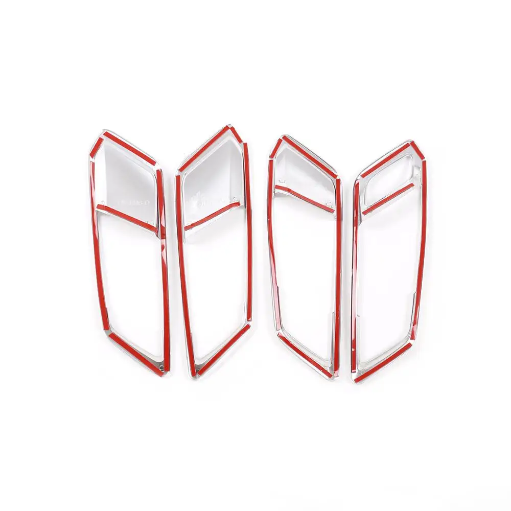 

4pcs/set Car Accessories ABS Chrome Car Interior Door Handle Decorator Cover Frame Trim For BMW G20 G28 325 3 Series 19-2021 LHD