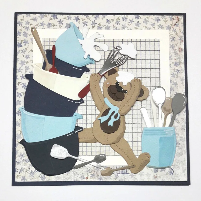 Металлические Вырубные штампы Lucky богини оборудование для выпечки скрапбукинга