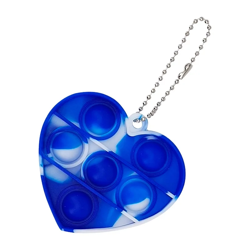 

Rodent Pioneer Desktop Educational Toy Small Push Bubble Decompression Toy Silicone Keychain