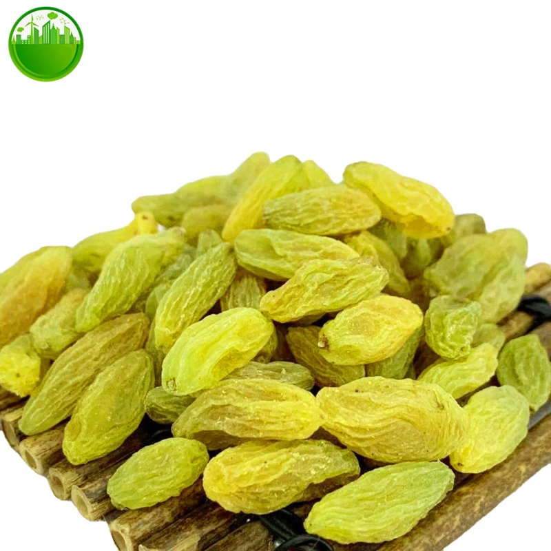 Органический сушеный изюм сухие фрукты зеленый виноград крупный Изюм-без семян
