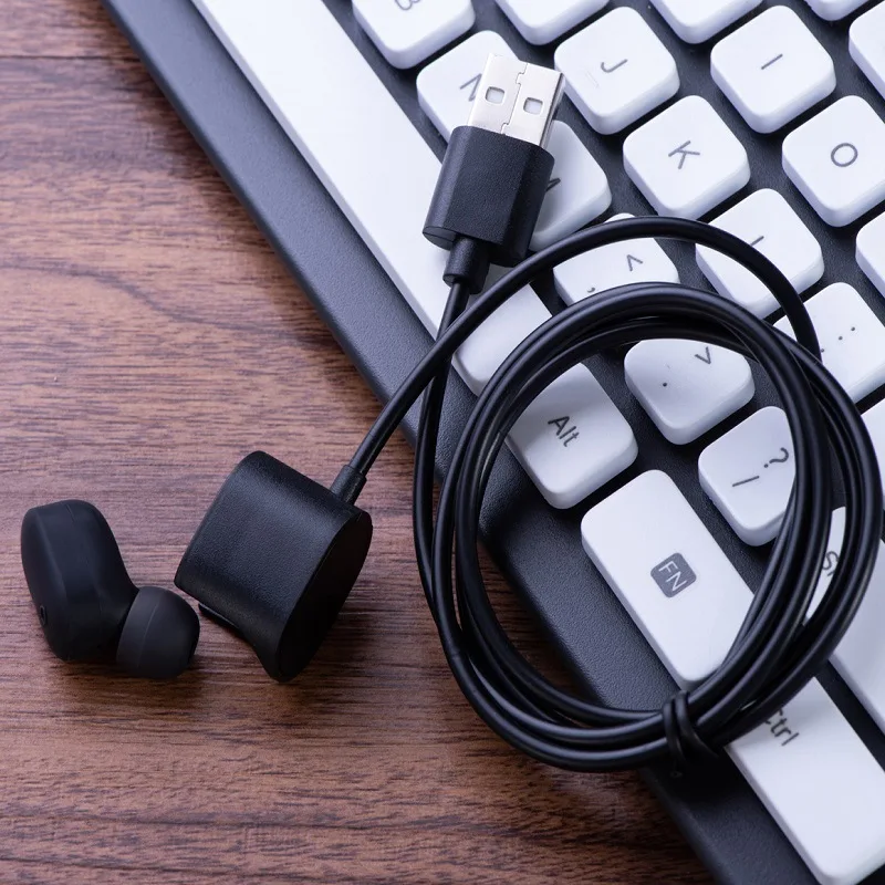 USB зарядное устройство для Xiaomi Mini Bluetooth беспроводной зарядный кабель наушники