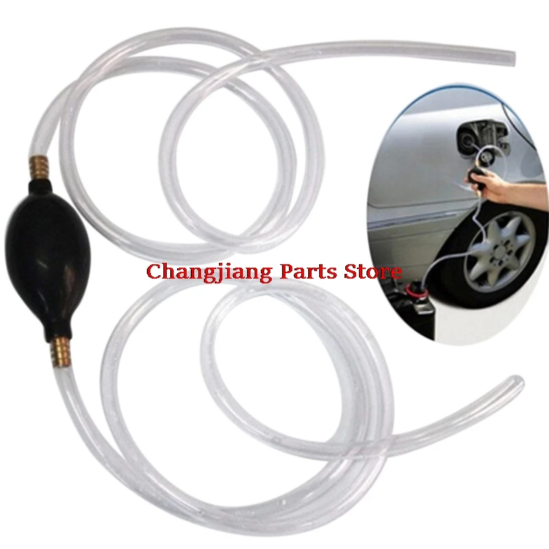 

Car Fuel Gas Pump Petrol Diesel Liquid Hand Pump Primer Bulb Water Oil Transfer Pump PVC Syphon 8mm Pipe