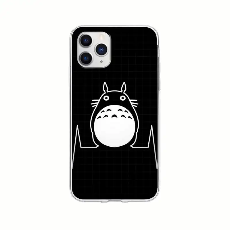 

Spirited Away Totoro Transparent Mobile Phone Cover For Samsung Galaxy A21S A71 S8 S9 S10 Plus Lite S20 Note 20 Ultra Clear Case