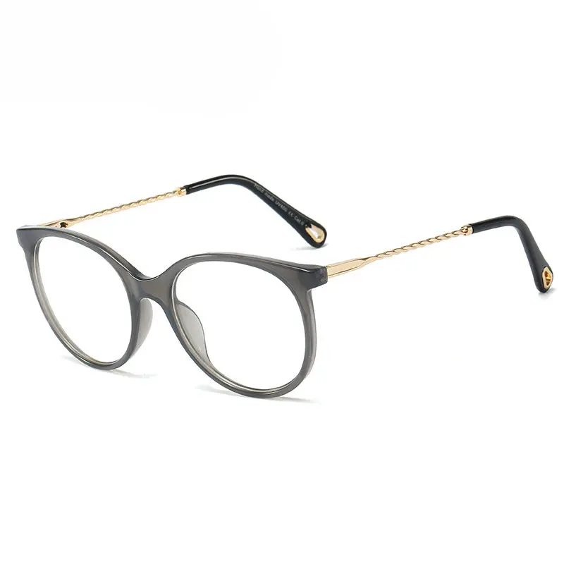 Fashion Finished Myopia myopia optical sunglasses Women Oval Cat Frame Clear Lens Sighted Prescription Glasses with box FML | Аксессуары