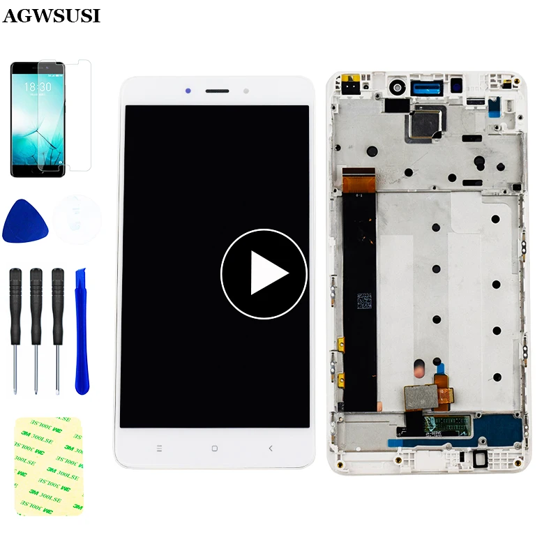 Для Xiaomi Redmi Note 4 ЖК сенсорный дигитайзер Redmi note 4 ЖК-дисплей Redmi Note 4 MTK MediaTek Helio X20