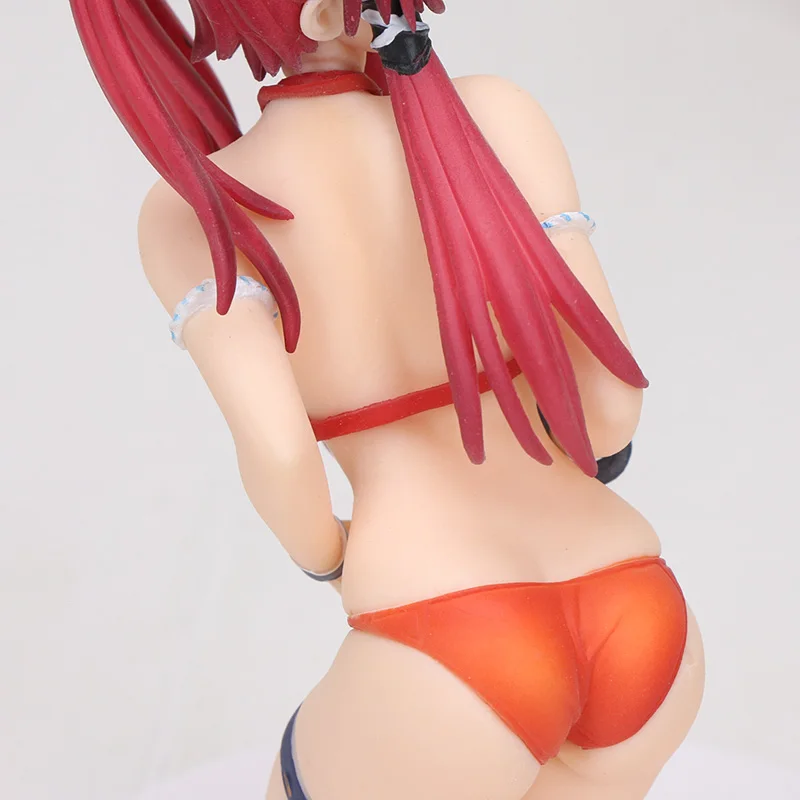 13 см Япония Аниме Самурайские девушки Jubei Yagyu купальник сидя Ver. Scale 1/7 Окрашенные ПВХ Фигурки Модель игрушки