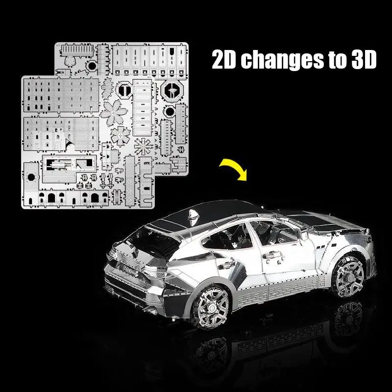 Набор металлических 3d пазлов SUV MSL 3 0 T Сборная модель игрушки сделай сам 3D