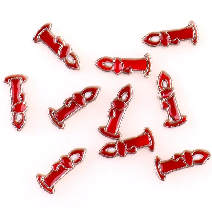 20 шт./лот подвеска в виде свечи изготовление подвесок ручной работы стеклянный