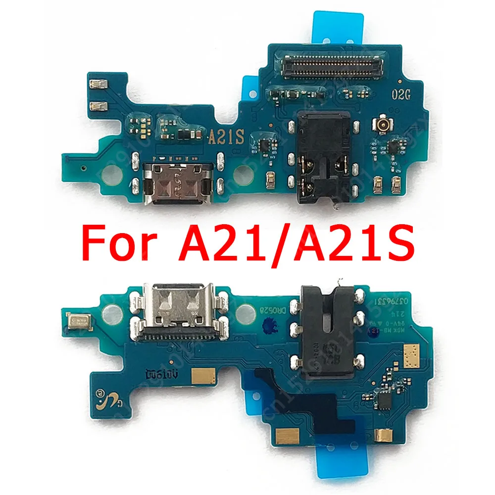 Оригинальный зарядный порт для Samsung Galaxy A11 A21 A21S зарядная плата USB разъем печатная