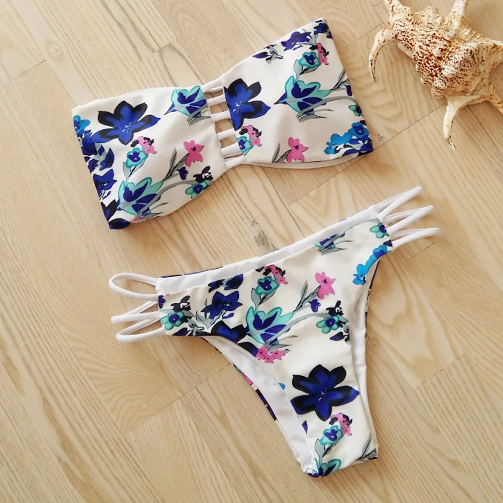 

hot sexy bikinis women print floral bikini women swims tankini bathing suit swimwear women summer brasil monokini BeachwearC0731