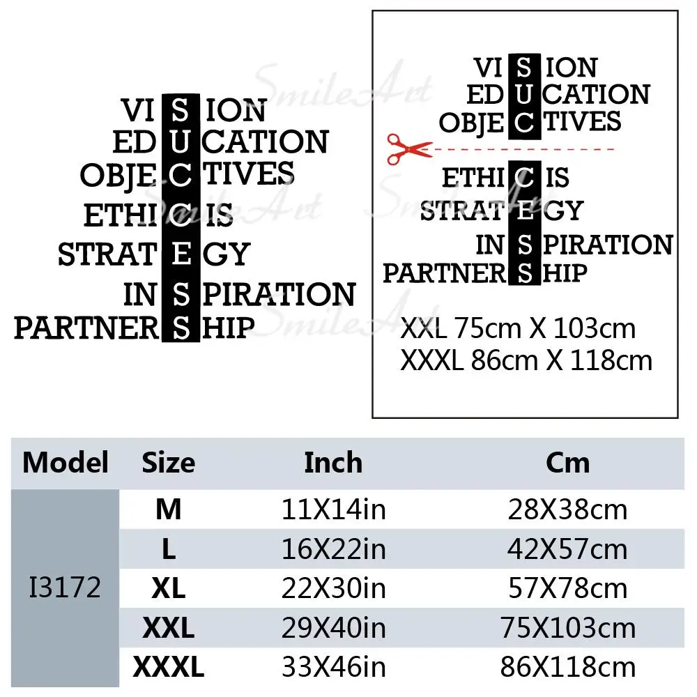 Красота предложении переводная наклейка Съемная виниловая панно для Гостиная