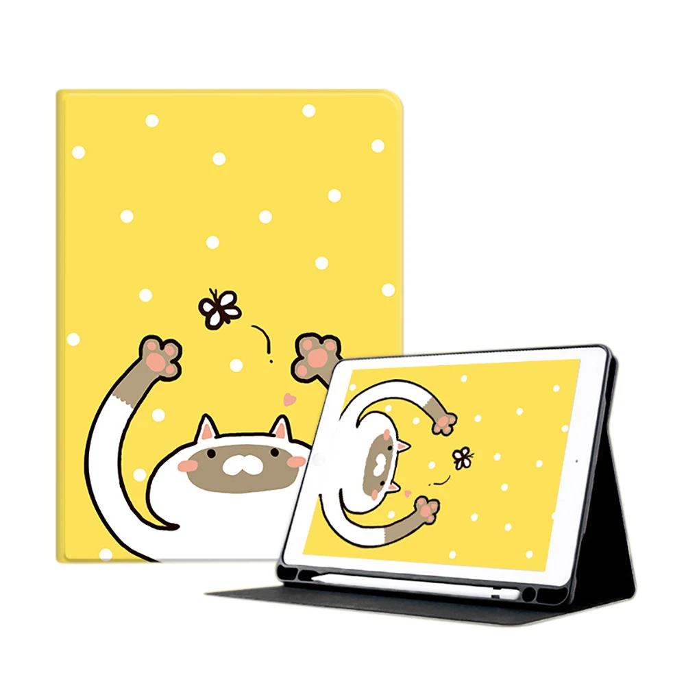 

Чехол для iPad Pro 11 2020 с держателем для карандашей автоматическое Пробуждение/сон Магнитный чехол для планшета с принтом для iPad Pro 11 2021 2018 A2228