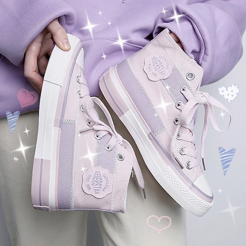 

Women's Boots Canvas Shoes New Women Sneakers Breathable Flats Women Sneakers Casual Trendy Women's Fashion Shoes Ankle Boots
