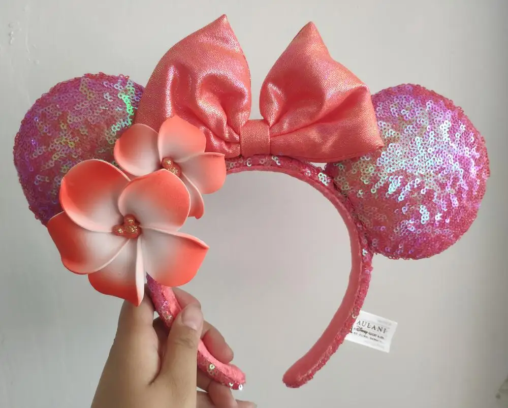Новое поступление повязка на голову с розовыми цветами Disney Park Новинка | Игрушки и