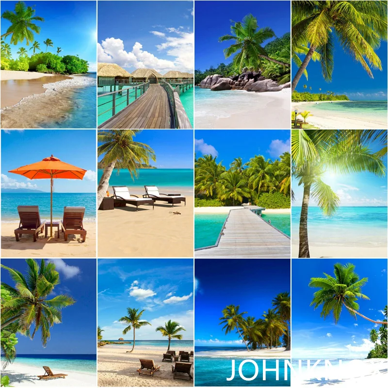 

Алмазная 5D картина с пляжной ладонью, «сделай сам», алмазная вышивка, полная круглая и квадратная мозаика, вышивка крестиком, домашний декор