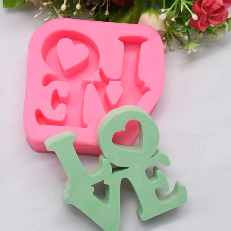 

Love Letter Silicone Mold Love Resin Mold Love Sign Word Epoxy Resin Molds Tools