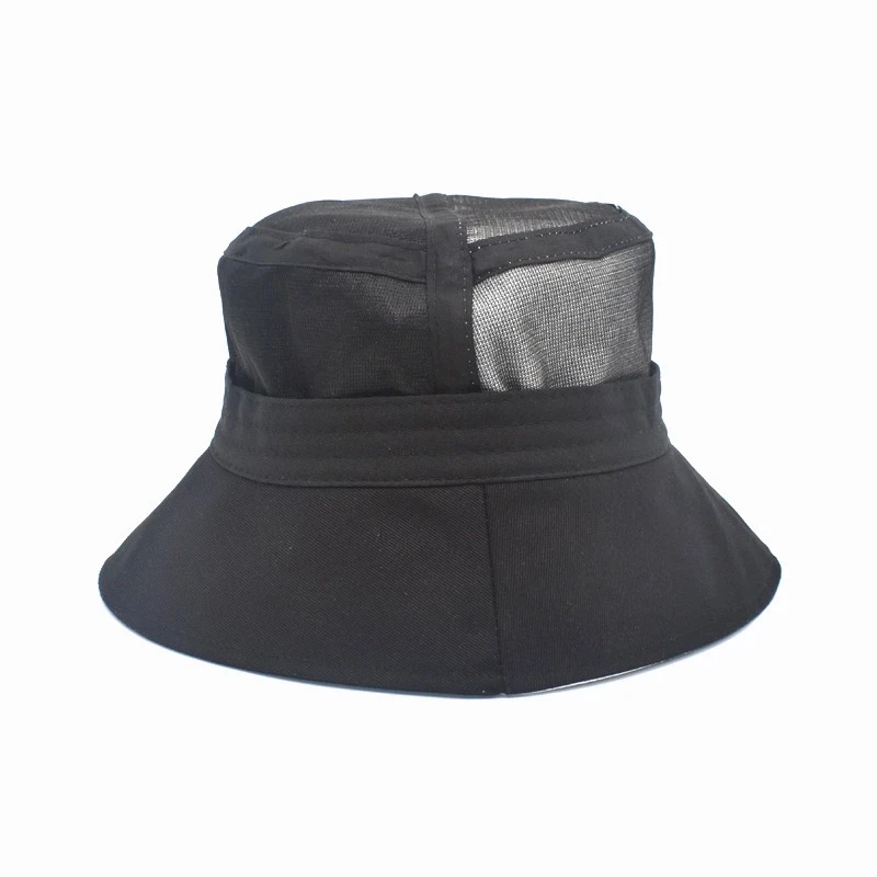 

Summer Unisex White Black Color Graffiti Fisherman Hat Printing Sun Hat Outing Casual panama Bucket Cap Travelling Sunscreen Cap