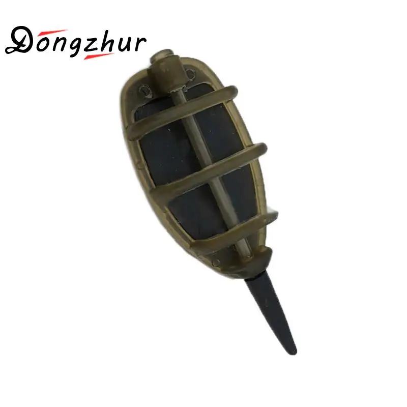 Dongzhur методы приманки Фидер для карпфишинга инструмент для рыбалки Встроенный с плесенью Карп распределительная Платина не содержит свинец Pesca кормушка