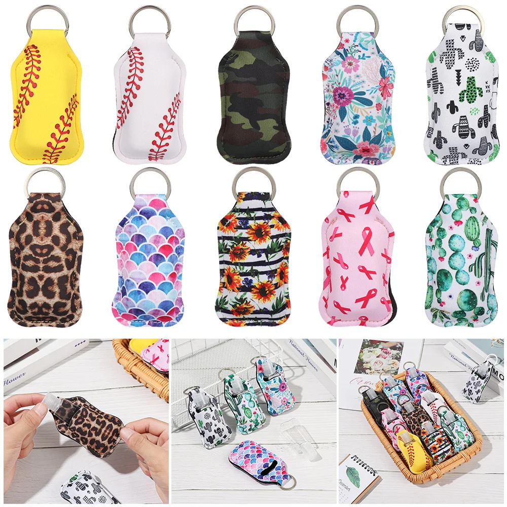 30 мл дезинфицирующее средство для рук брелок-держатель откидной держатель