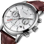 2020LIGE мужские часы подарок Топ люксовый бренд водонепроницаемые спортивные часы хронограф кварцевые военные из натуральной кожи Relogio Masculino
