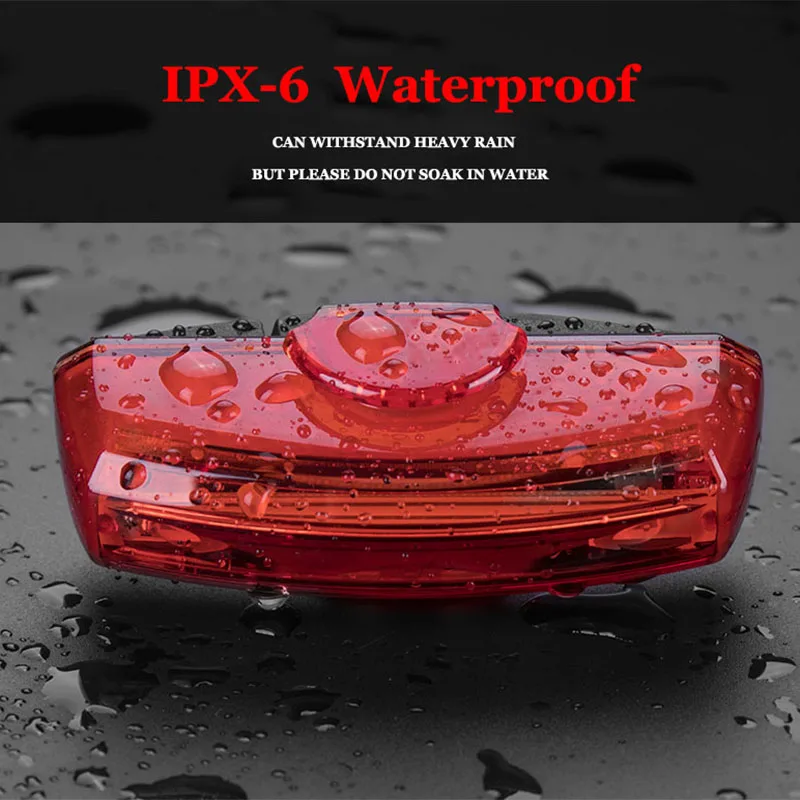 X Tiger велосипедный задний светильник Smart Auto Start/Stop стоп сигнал IPx6