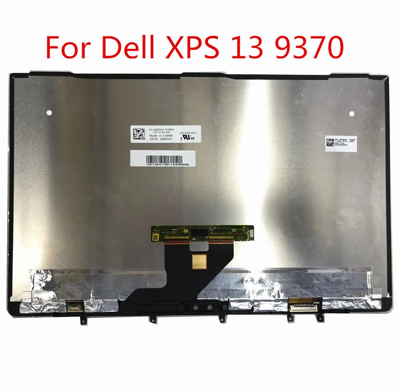 

For Dell XPS 13 9370 LCD touch screen assembly digital conversion display FHD UHD 0WT1R3 0FT5T7 LQ133M1JX31
