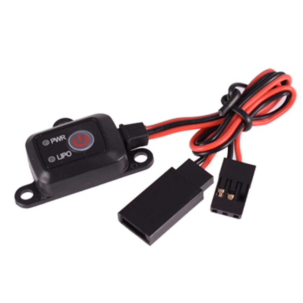 

RC Car Power Switch Replacement Easy Install MCU Controlled SK-600054-02 Professional ON OFF Helicopter LiPo Mode Durable Tiny